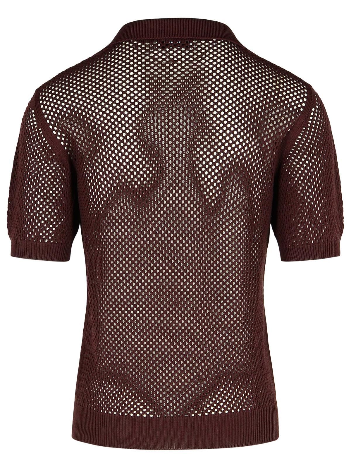 Laneus LANEUS Brown Viscose Blend Sweater Size US L / EU 52-54 / 3 - 3 Thumbnail