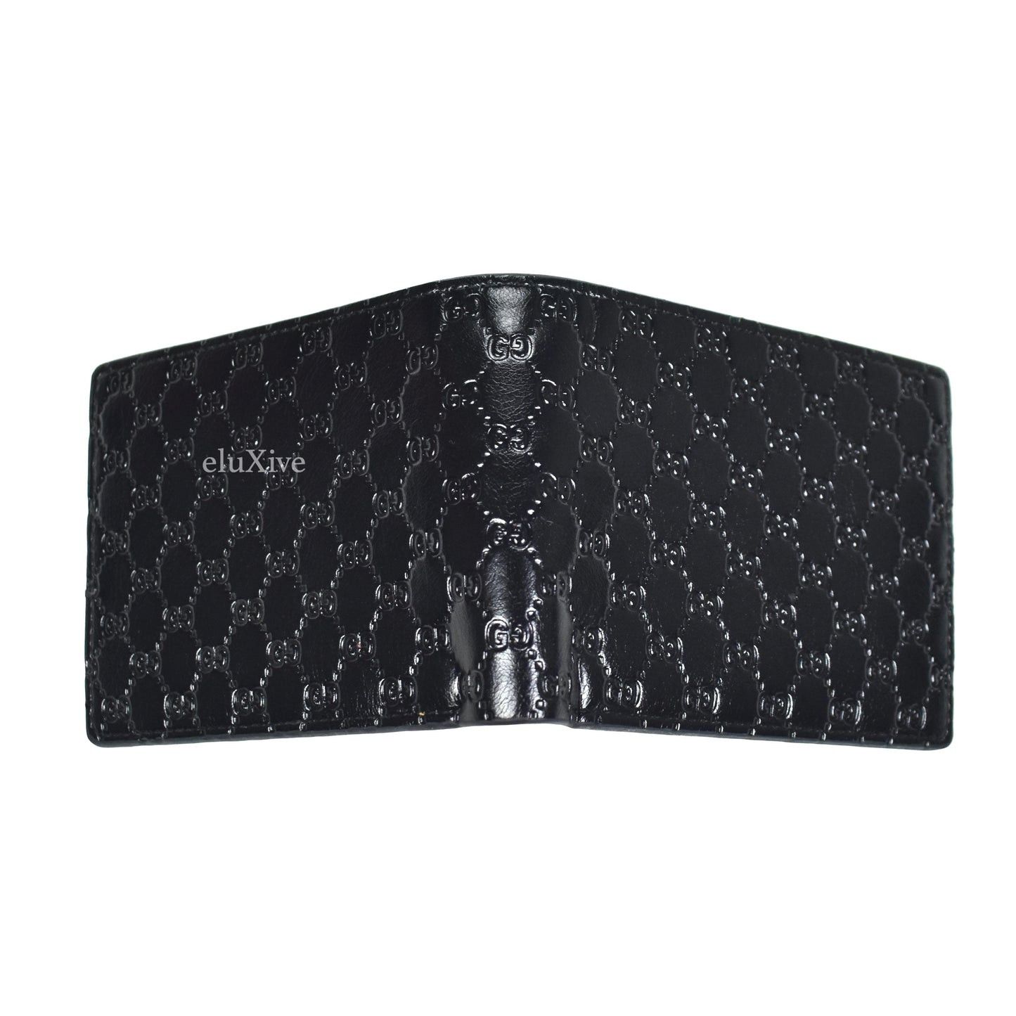 Imran Potato Imran Potato Cool 'Gucci' Logo Embossed Bifold Wallet Size ONE SIZE - 4 Thumbnail