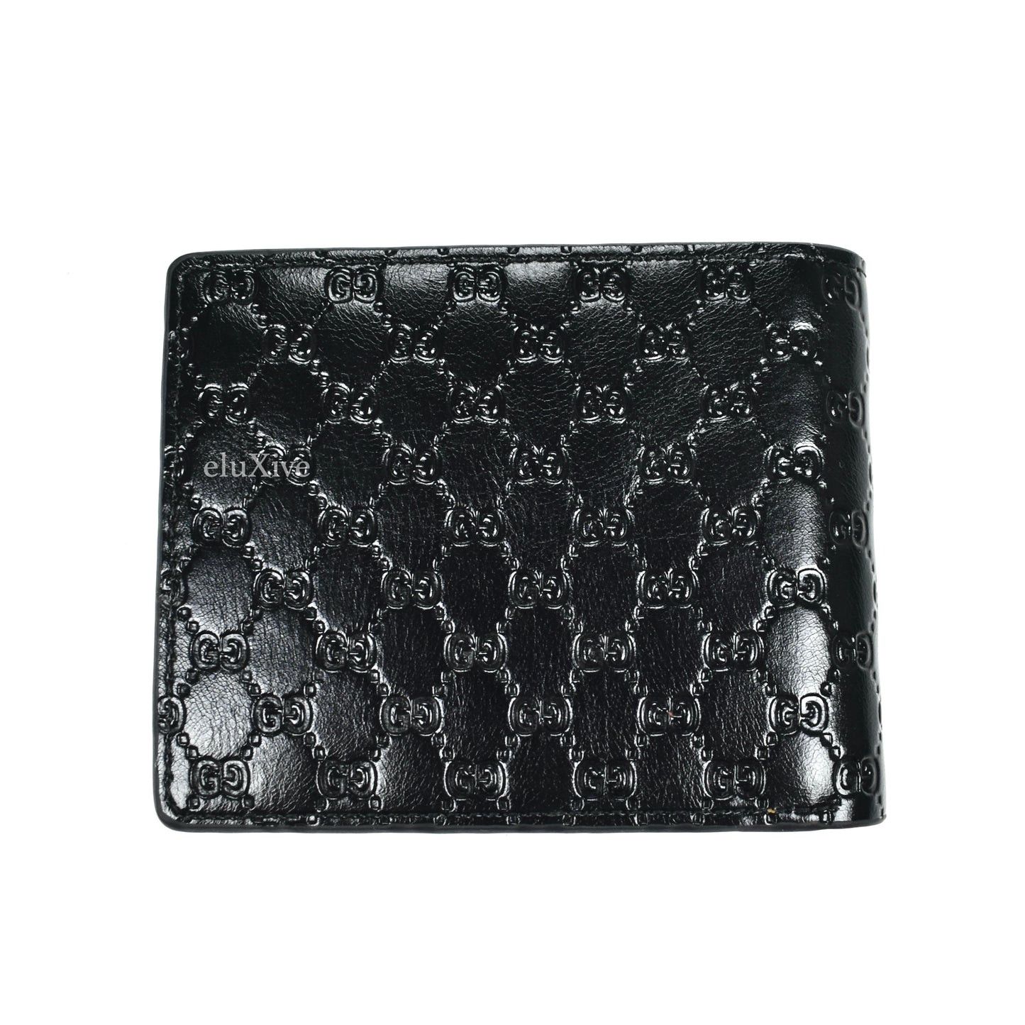 Imran Potato Imran Potato Cool 'Gucci' Logo Embossed Bifold Wallet Size ONE SIZE - 3 Thumbnail