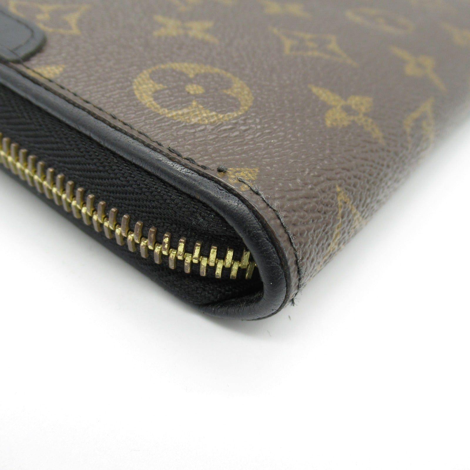 Louis Vuitton Louis Vuitton Zippy Wallet Retiro Round Zipper Long Coated Canvas Monogram Brown Noir Size ONE SIZE - 11 Thumbnail
