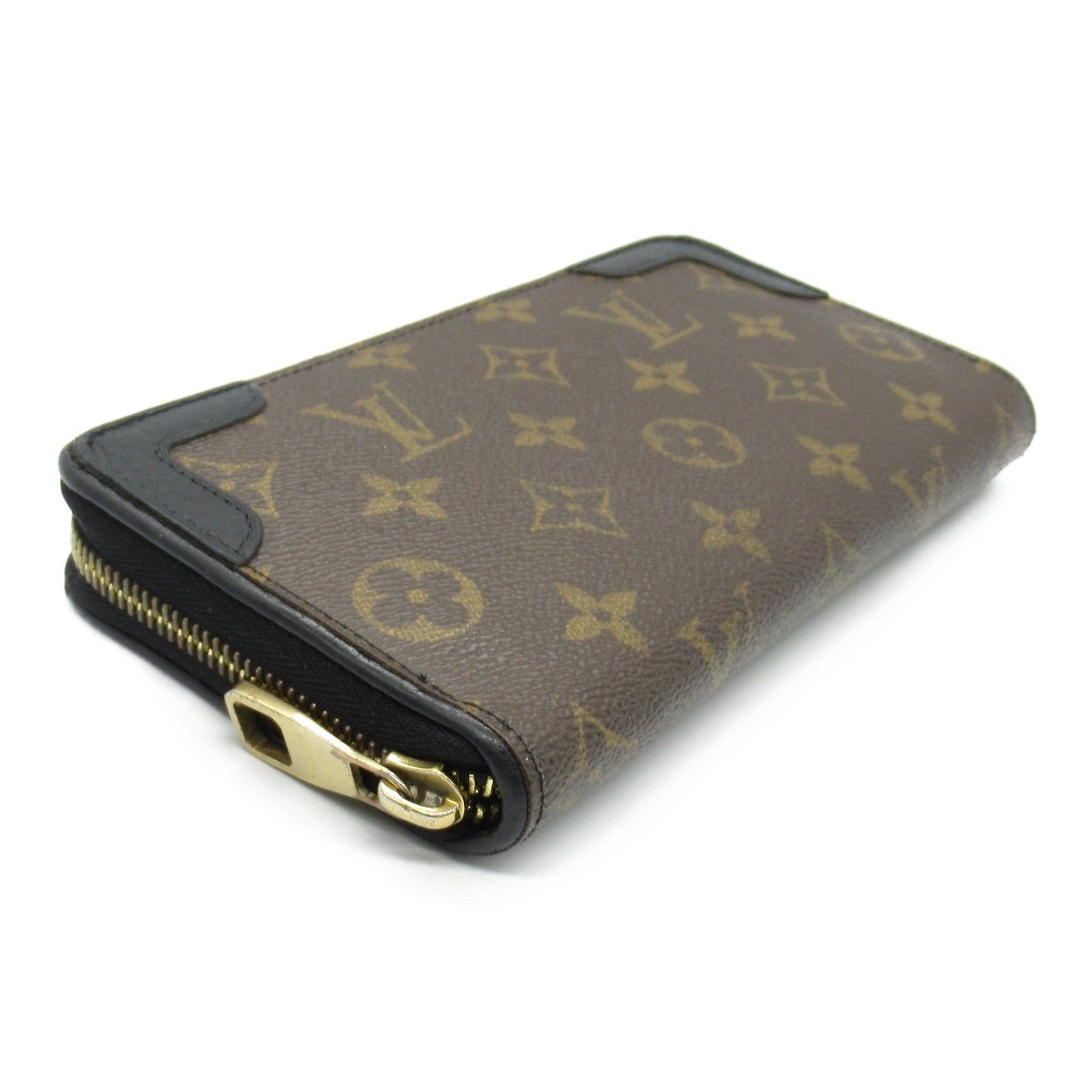 Louis Vuitton Louis Vuitton Zippy Wallet Retiro Round Zipper Long Coated Canvas Monogram Brown Noir Size ONE SIZE - 3 Thumbnail