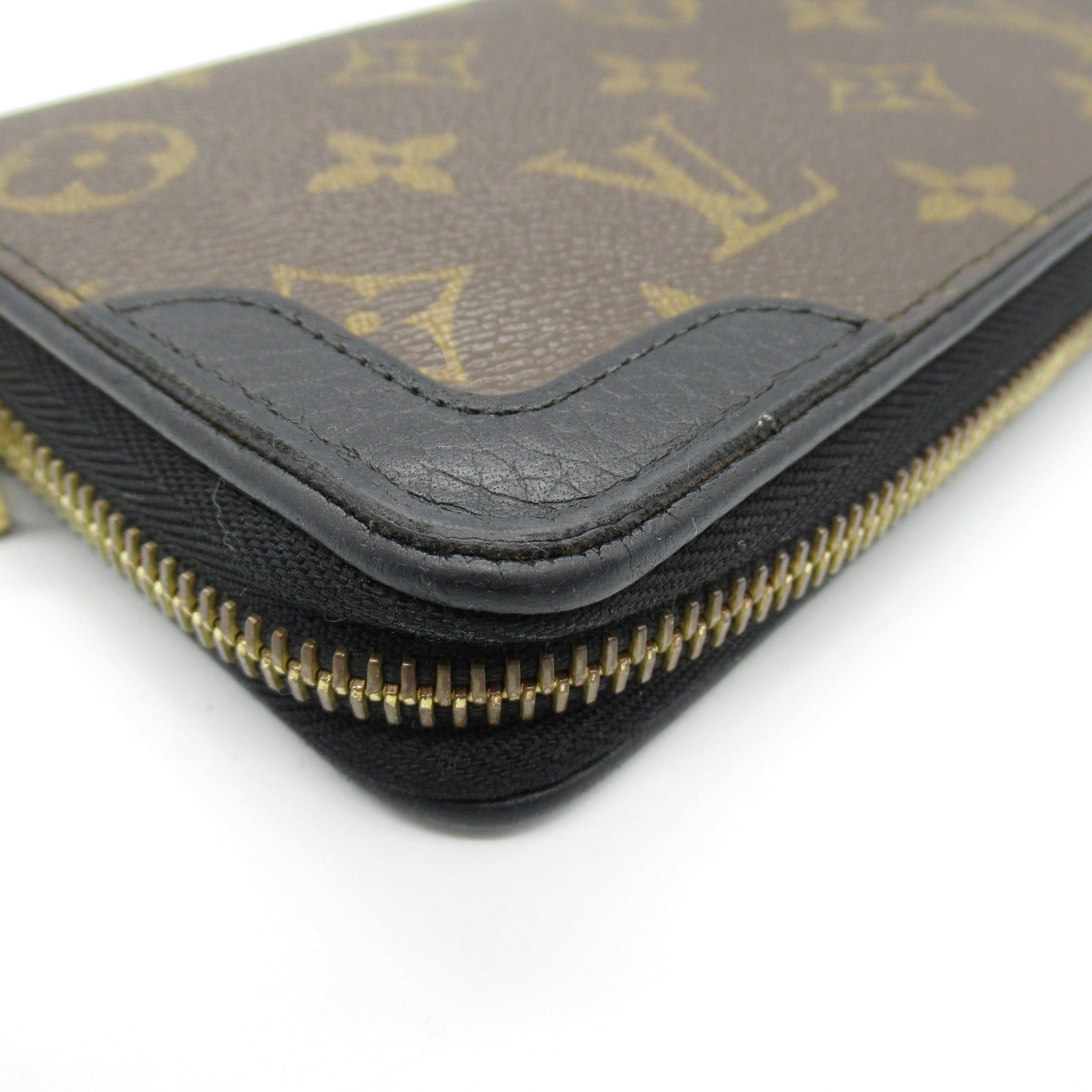 Louis Vuitton Louis Vuitton Zippy Wallet Retiro Round Zipper Long Coated Canvas Monogram Brown Noir Size ONE SIZE - 12 Thumbnail
