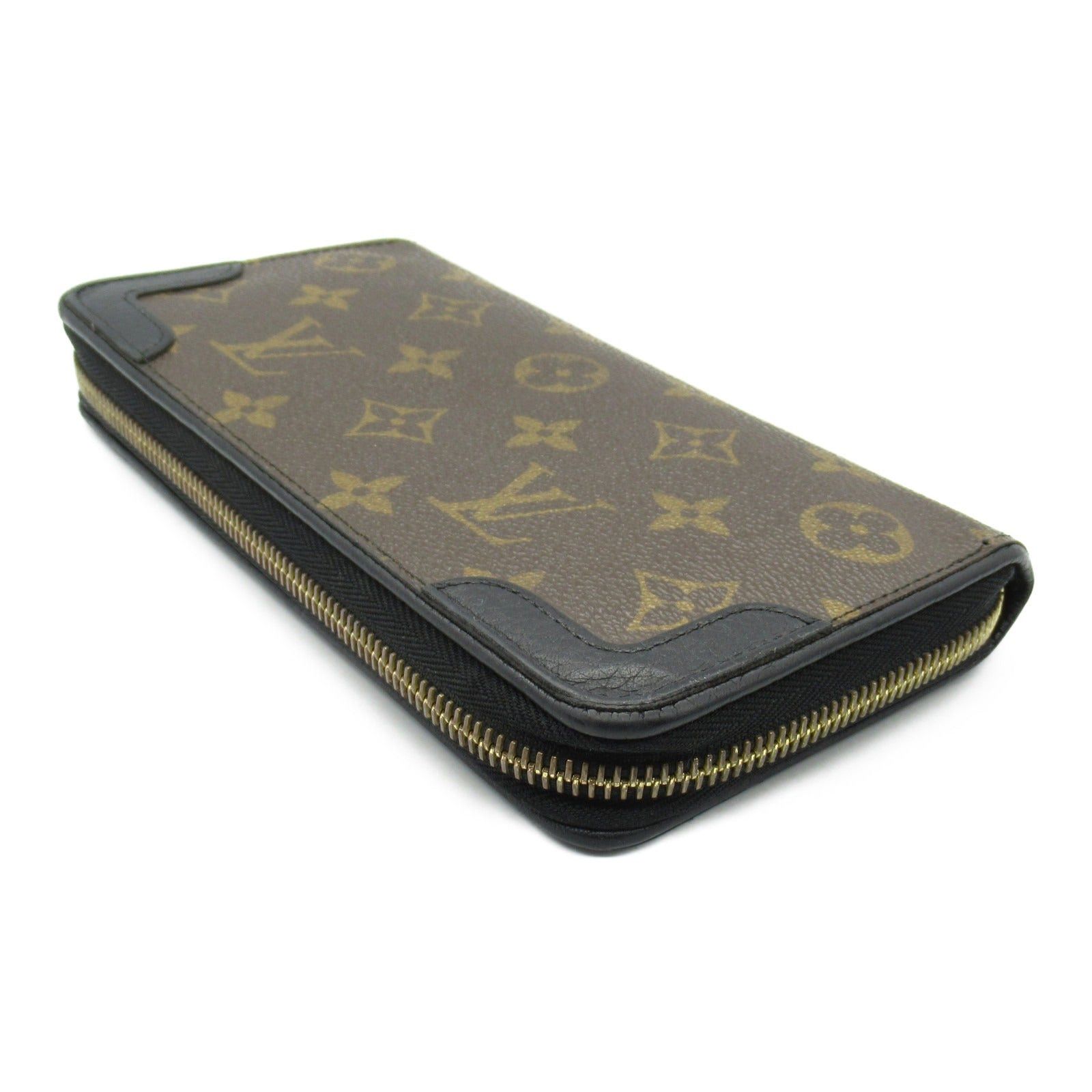 Louis Vuitton Louis Vuitton Zippy Wallet Retiro Round Zipper Long Coated Canvas Monogram Brown Noir Size ONE SIZE - 4 Thumbnail