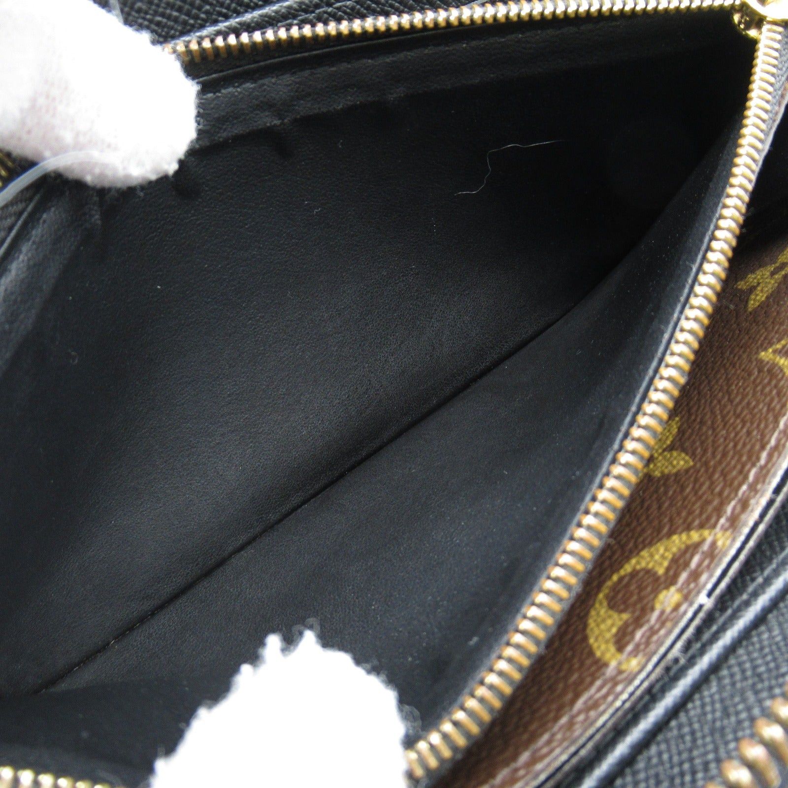 Louis Vuitton Louis Vuitton Zippy Wallet Retiro Round Zipper Long Coated Canvas Monogram Brown Noir Size ONE SIZE - 8 Thumbnail