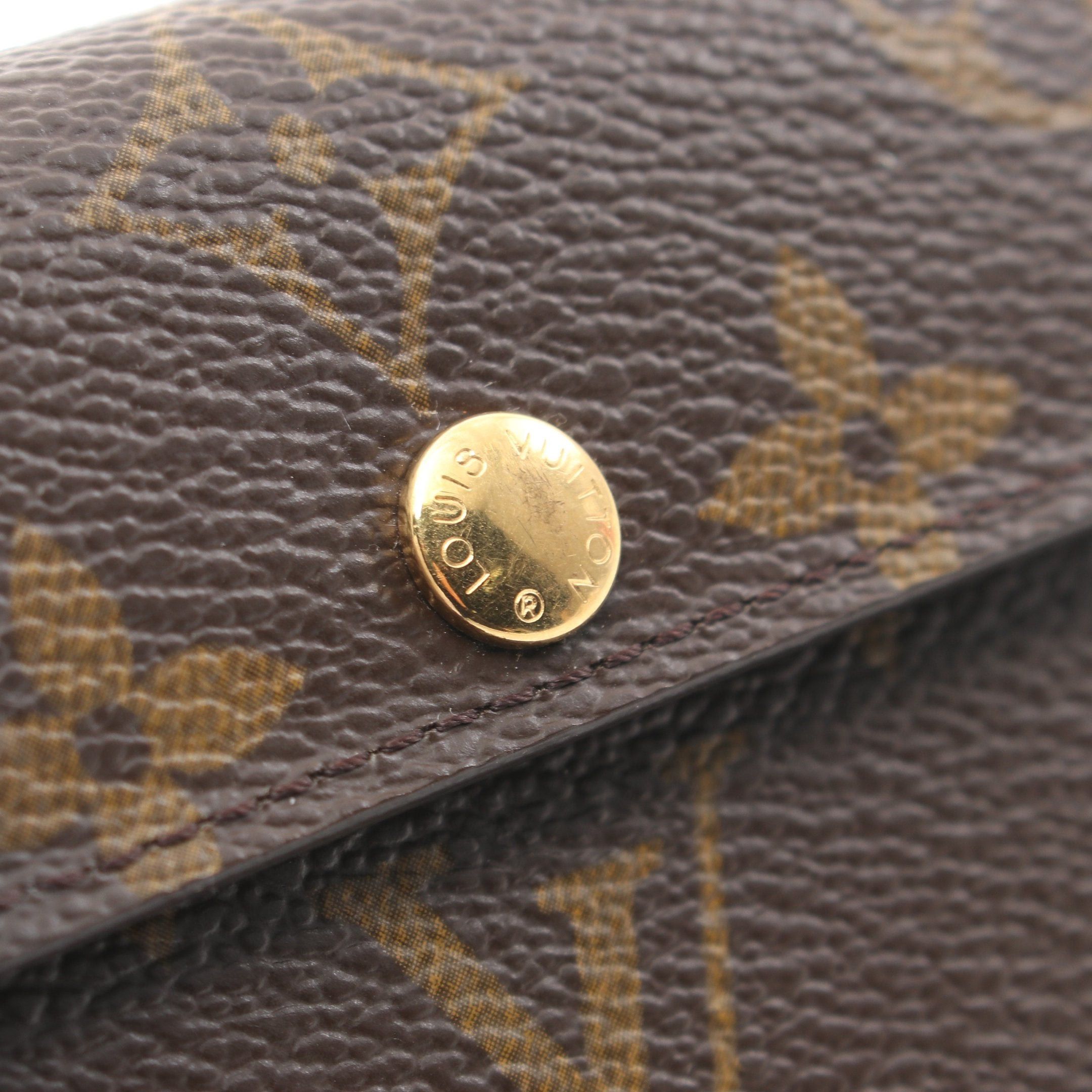 Louis Vuitton Louis Vuitton Porte-Monnaie Accordion Monogram Coin Purse Brown Size ONE SIZE - 6 Thumbnail