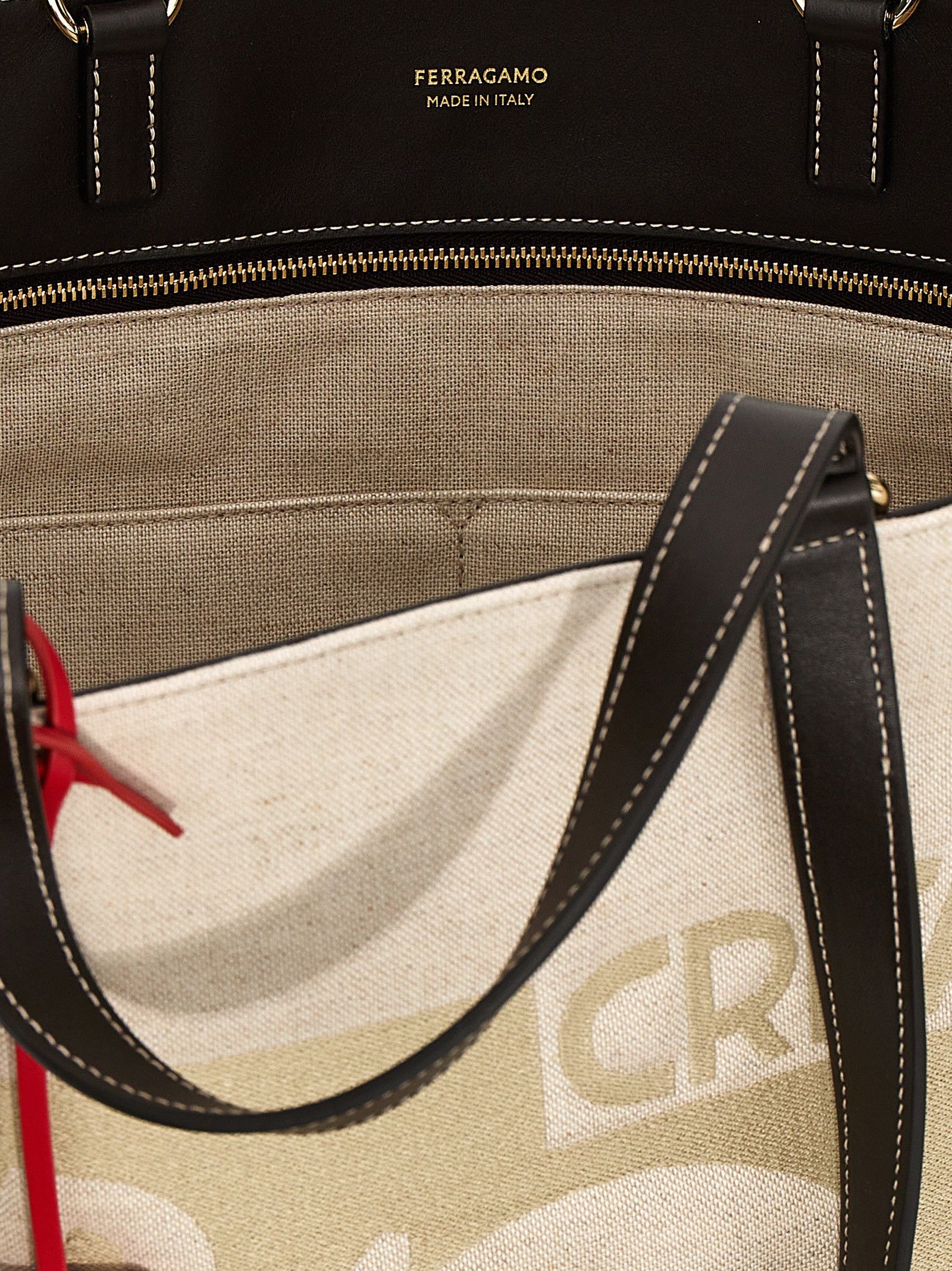 Salvatore Ferragamo 'Tote Bag L' Shopping Bag Size ONE SIZE - 4 Thumbnail