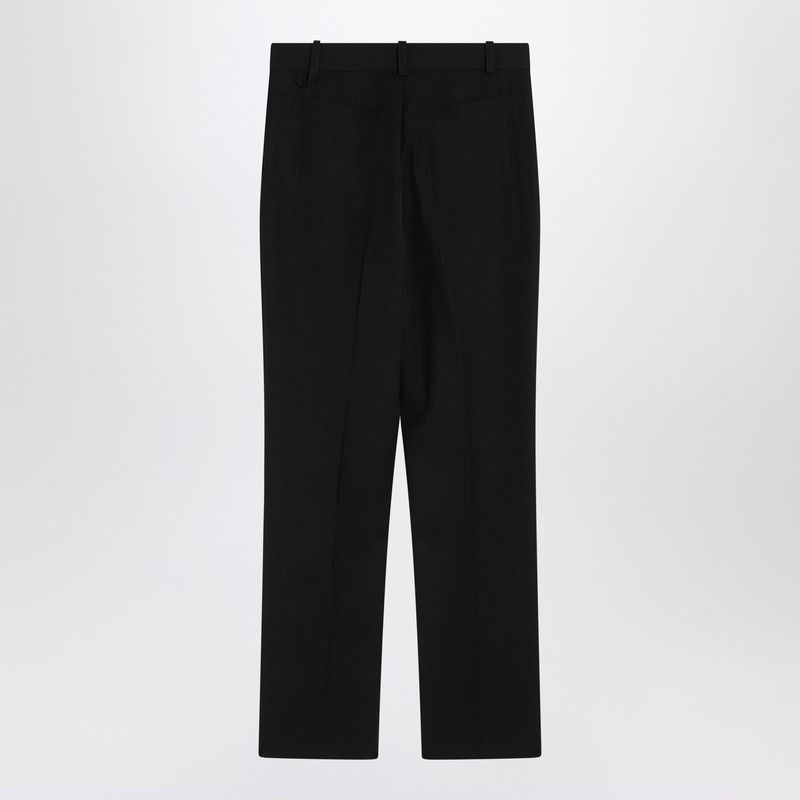 Jacquemus Jacquemus Black Trousers In Cotton Blend Size 27" / US 4 / IT 40 - 2 Thumbnail
