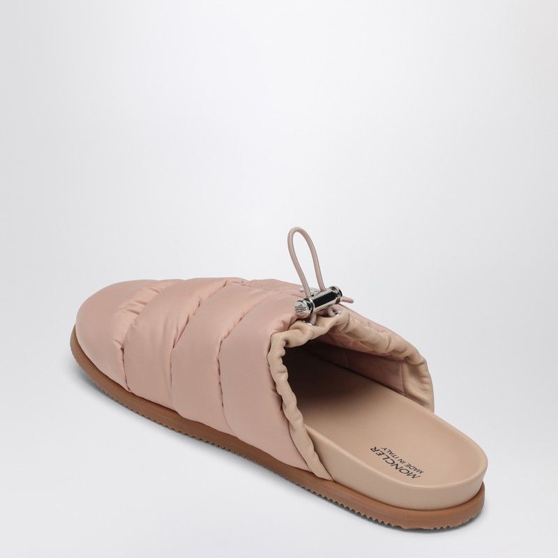 Moncler Moncler Pink Nylon Mule Mon Pocket Size US 6 / IT 36 - 2 Thumbnail