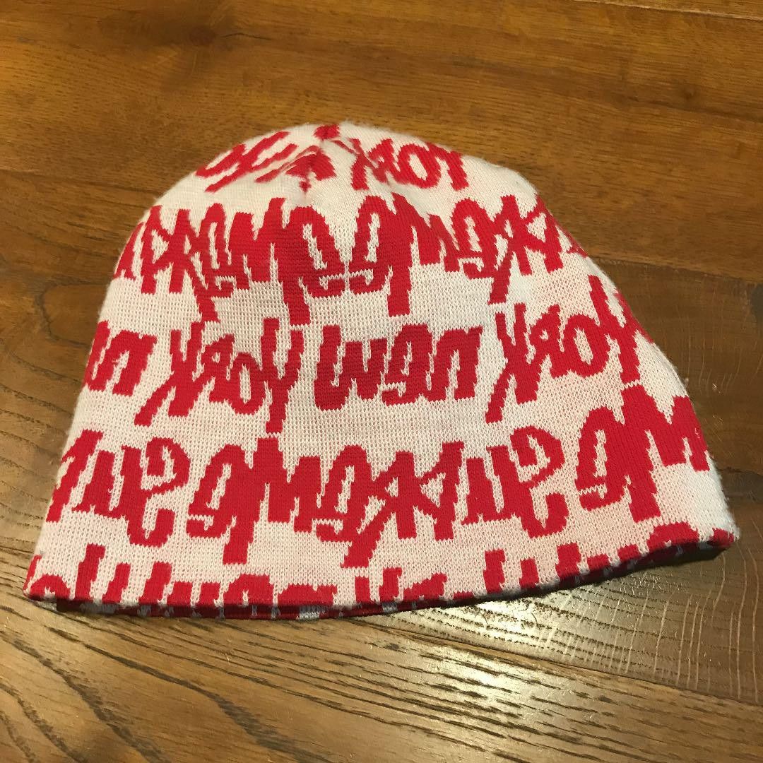 2001 Supreme Fat Tip Graffiti Beanie — murderarchive