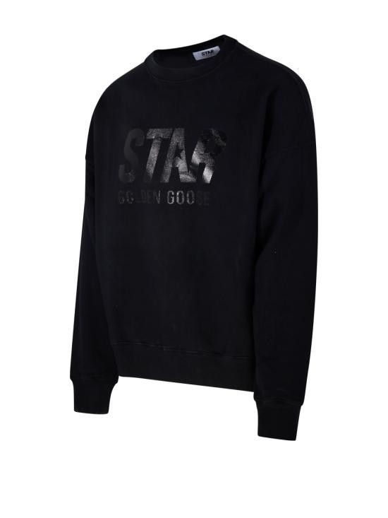 Golden Goose GOLDEN GOOSE Men Hoodies GUP01992P001803 90100 BLACK Size US M / EU 48-50 / 2 - 2 Thumbnail