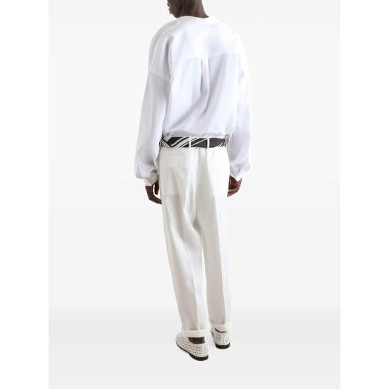 Dolce & Gabbana DOLCE & GABBANA Men Long Tops G5NE2T FU4JB W0800 WHITE Size US M / EU 48-50 / 2 - 2 Thumbnail