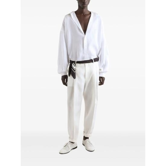 Dolce & Gabbana DOLCE & GABBANA Men Long Tops G5NE2T FU4JB W0800 WHITE Size US M / EU 48-50 / 2 - 3 Thumbnail