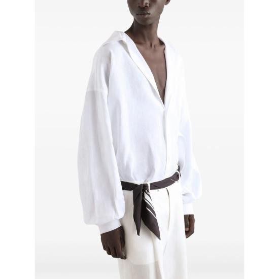 Dolce & Gabbana DOLCE & GABBANA Men Long Tops G5NE2T FU4JB W0800 WHITE Size US M / EU 48-50 / 2 - 5 Thumbnail