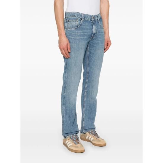 7 For All Mankind 7 FOR ALL MANKIND Men Denim Pants 7T121U03 THE STRAIG TAT BLUE Size US 30 / EU 46 - 4 Thumbnail