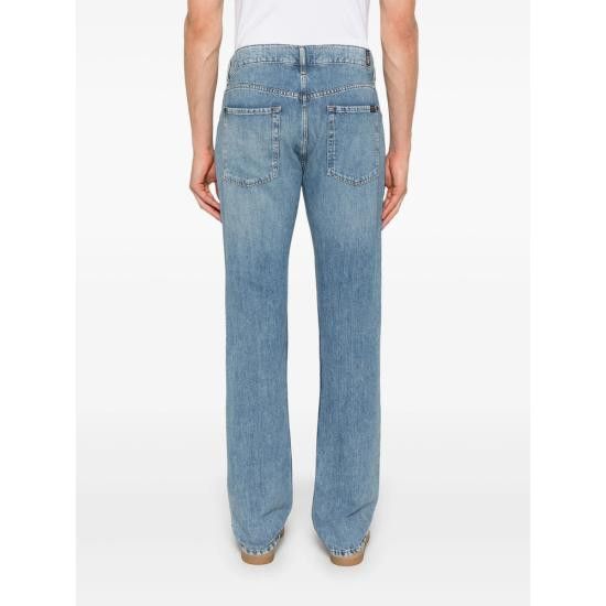 7 For All Mankind 7 FOR ALL MANKIND Men Denim Pants 7T121U03 THE STRAIG TAT BLUE Size US 30 / EU 46 - 5 Thumbnail