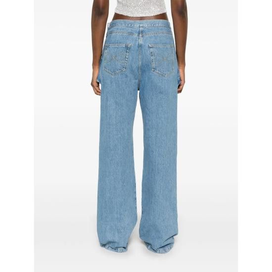 MACH & MACH MACH&MACH Women Denim Pants R25CP302 BLUE Size 25" / US 0 / IT 36 - 2 Thumbnail