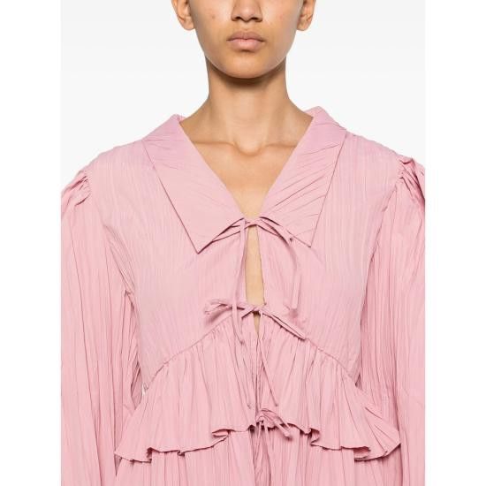 Stine Goya STINE GOYA Women Blouses SGT054 2342 PINK Size S / US 4 / IT 40 - 2 Thumbnail