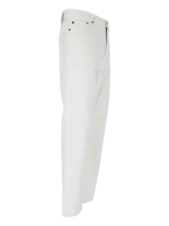 Ermenegildo Zegna ERMENEGILDO ZEGNA Men Denim Pants RUFIB9A9 CITY N00 White Size US 34 / EU 50 - 3 Thumbnail