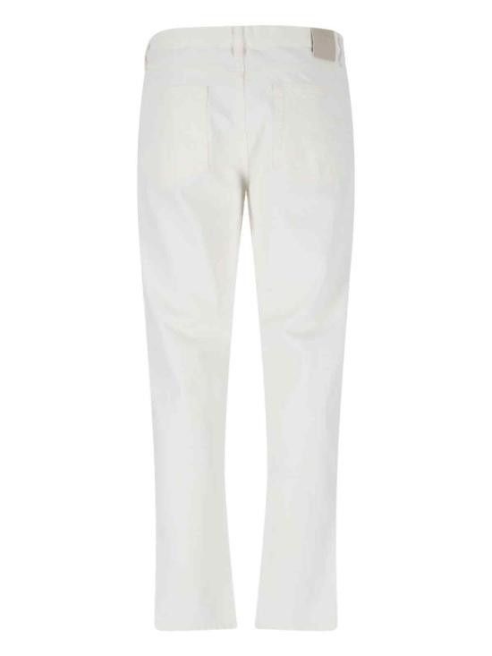 Ermenegildo Zegna ERMENEGILDO ZEGNA Men Denim Pants RUFIB9A9 CITY N00 White Size US 36 / EU 52 - 2 Thumbnail