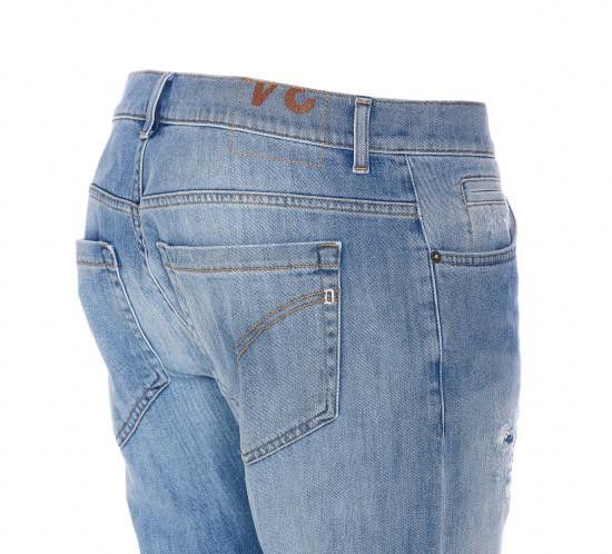 Dondup DONDUP Men Denim Pants UP232 DS0107 IL5800 Blue Size US 32 / EU 48 - 3 Thumbnail