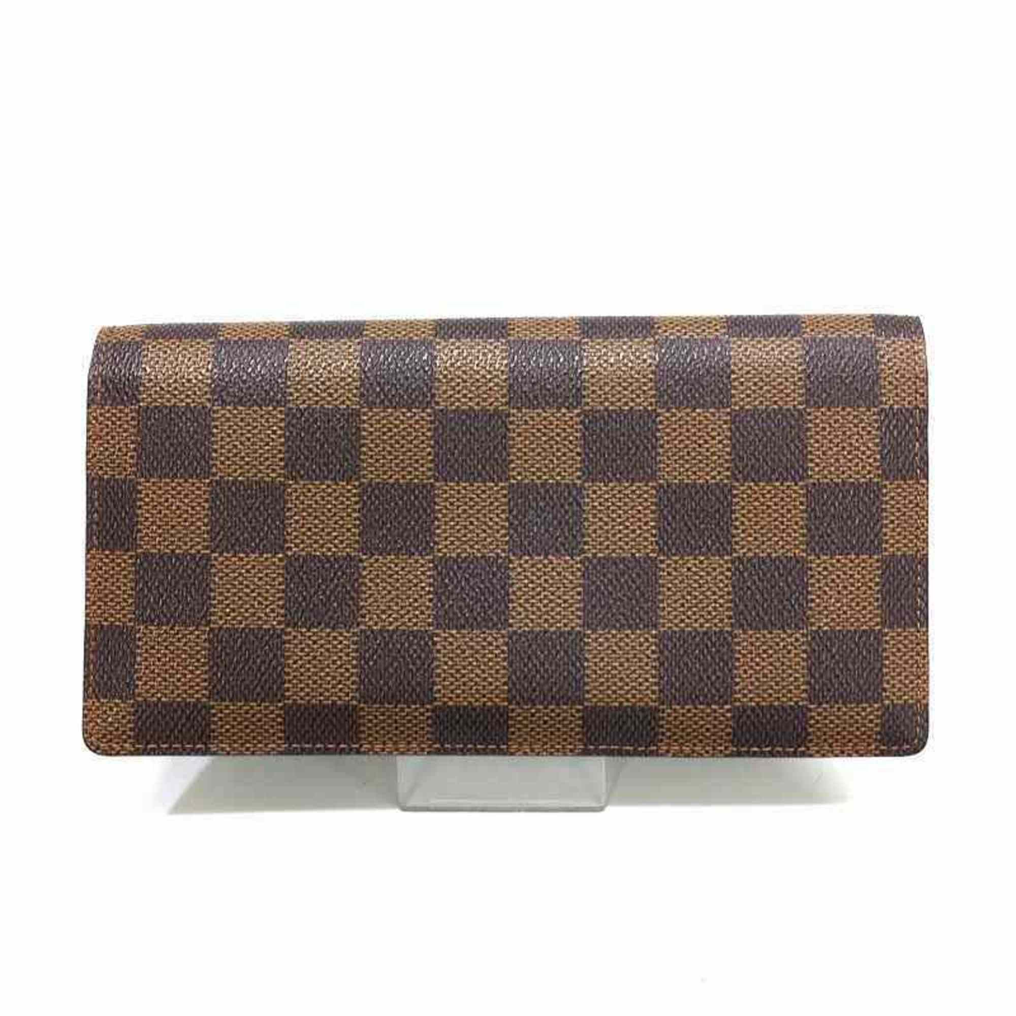 Louis Vuitton Louis Vuitton Portefeuille Brazza N60017 Long Wallet Damier JA-18089 Size ONE SIZE - 2 Thumbnail