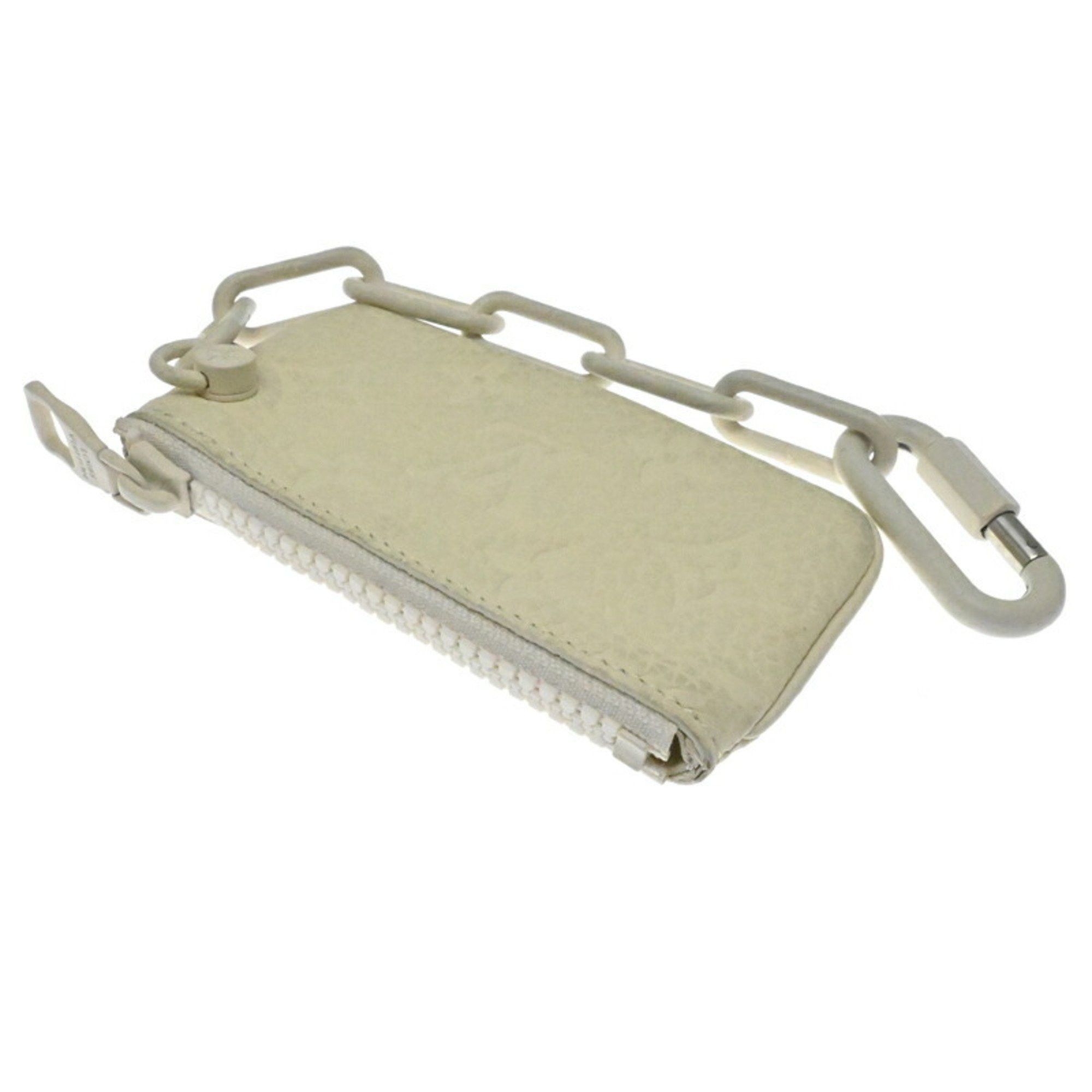 Louis Vuitton Louis Vuitton Pochette Cle 2019 Limited Edition Pouch Men's M67451 Taurillon White Size ONE SIZE - 3 Thumbnail