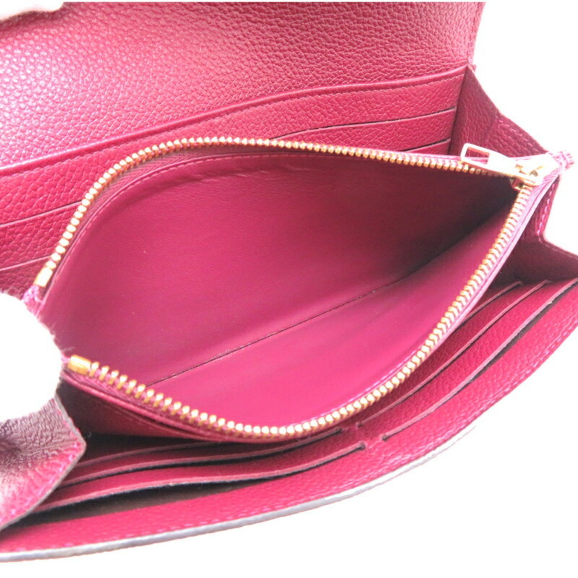 Louis Vuitton Louis Vuitton Empreinte Portefeuille Sarah Ladies Long Wallet M62213 Monogram Raisin Size ONE SIZE - 6 Thumbnail