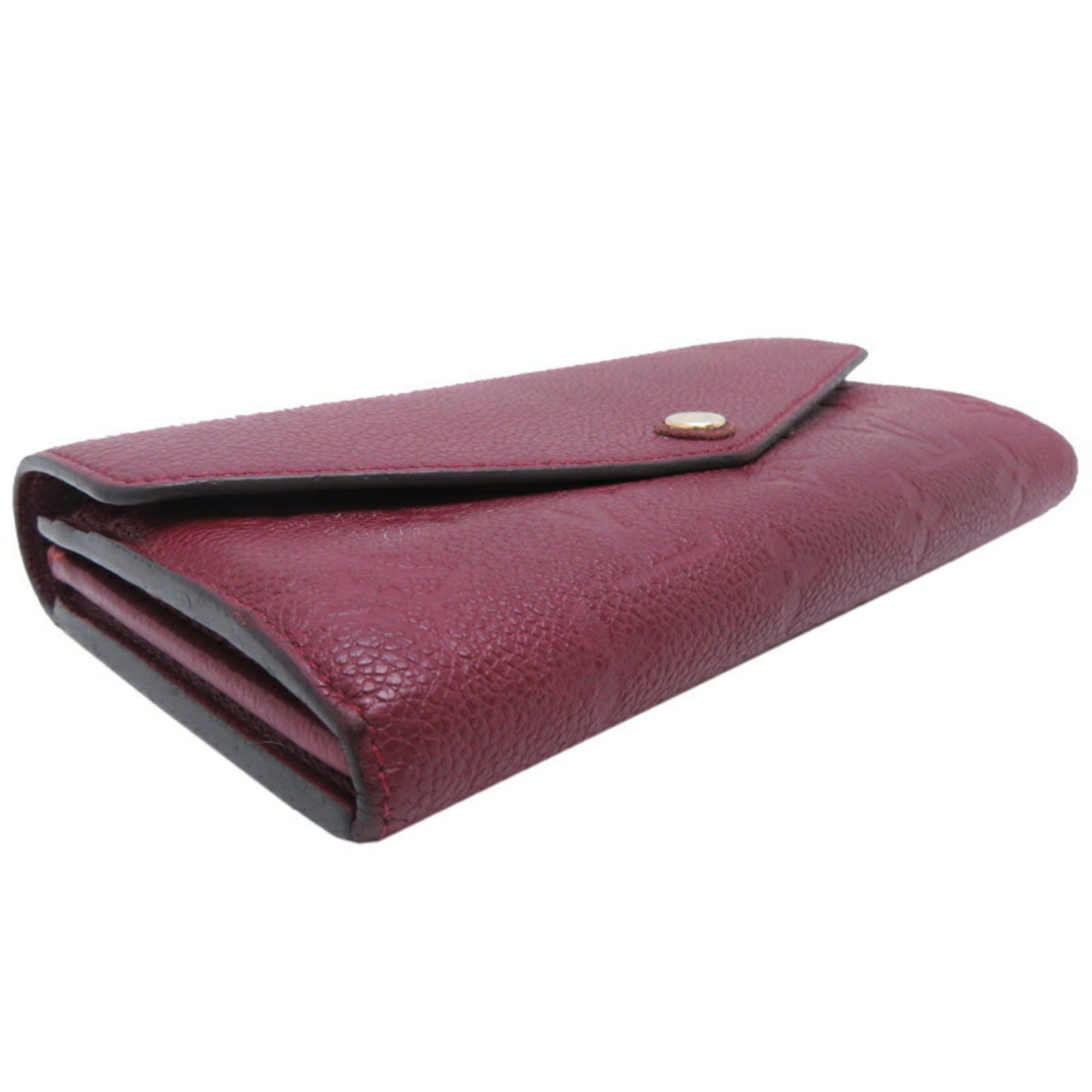 Louis Vuitton Louis Vuitton Empreinte Portefeuille Sarah Ladies Long Wallet M62213 Monogram Raisin Size ONE SIZE - 3 Thumbnail