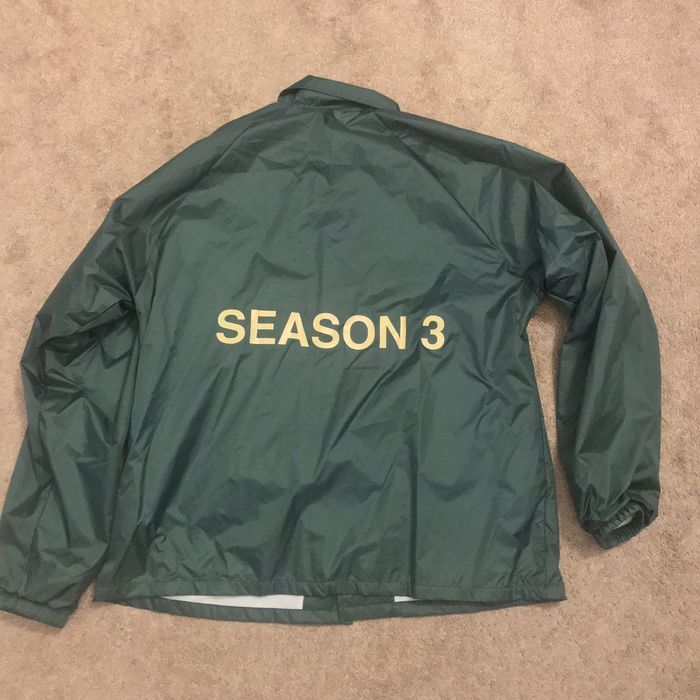 Yeezy season store 3 invitation windbreaker