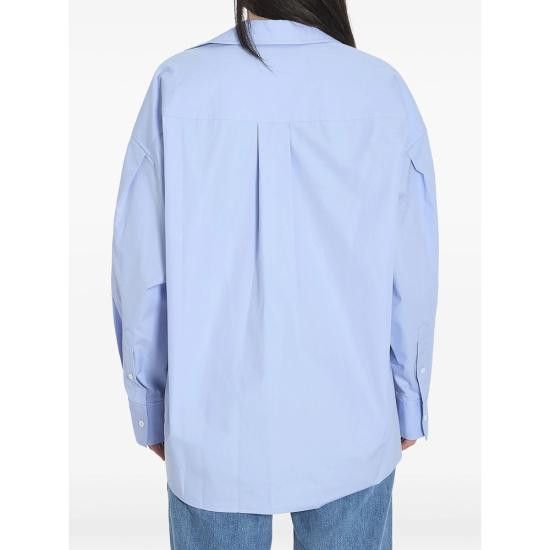 Alexander Wang ALEXANDER WANG Women Shirts 1WC2251040 459B BLUE Size S / US 4 / IT 40 - 2 Thumbnail