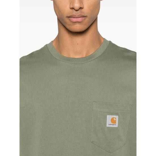 Carhartt CARHARTT Men T-Shirts I030434 667XX GREEN Size US S / EU 44-46 / 1 - 2 Thumbnail