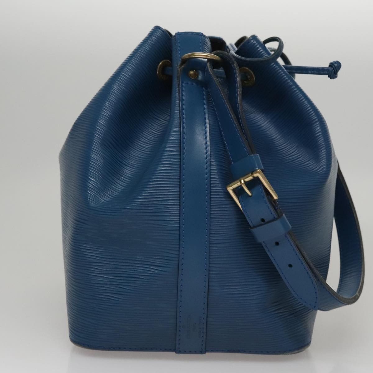 Louis Vuitton Petit Noé Blue Leather Shoulder Bag (Pre-Owned) Size ONE SIZE - 4 Thumbnail