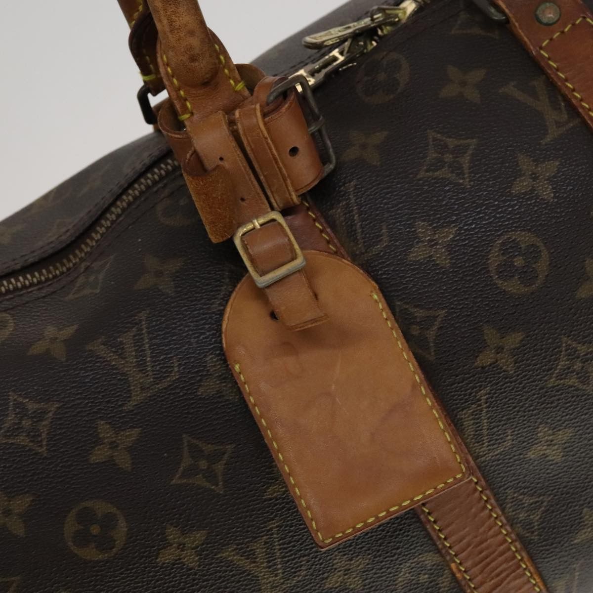 Louis Vuitton Keepall 45 Brown Canvas Travel Bag (Pre-Owned) Size ONE SIZE - 13 Thumbnail