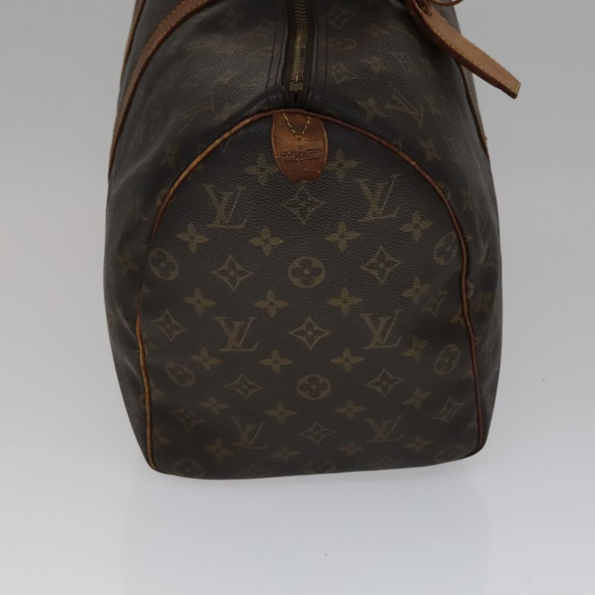 Louis Vuitton Keepall 45 Brown Canvas Travel Bag (Pre-Owned) Size ONE SIZE - 4 Thumbnail