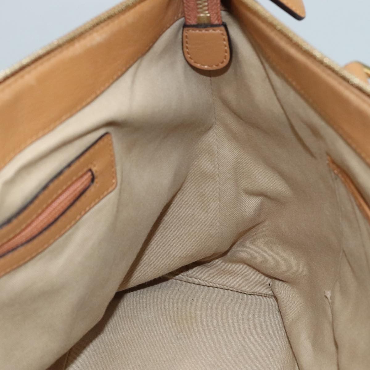 MCM Visetos Brown Canvas Tote Bag (Pre-Owned) Size ONE SIZE - 20 Thumbnail