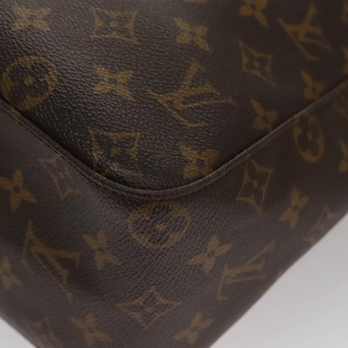 Louis Vuitton Looping Gm Brown Canvas Shoulder Bag (Pre-Owned) Size ONE SIZE - 11 Thumbnail