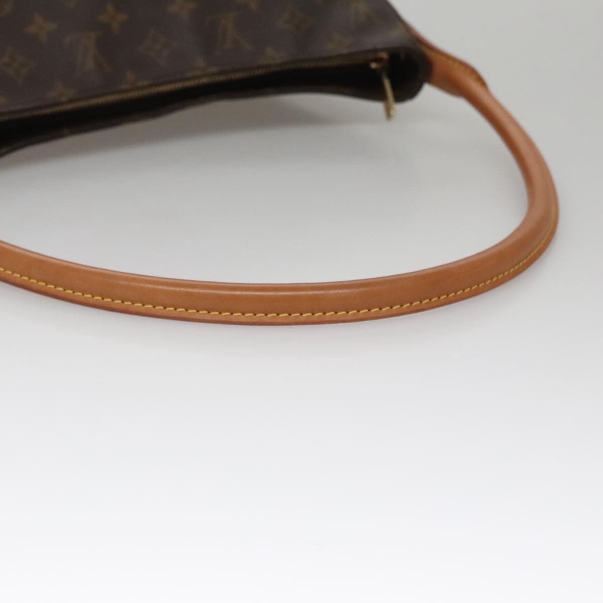 Louis Vuitton Looping Gm Brown Canvas Shoulder Bag (Pre-Owned) Size ONE SIZE - 5 Thumbnail