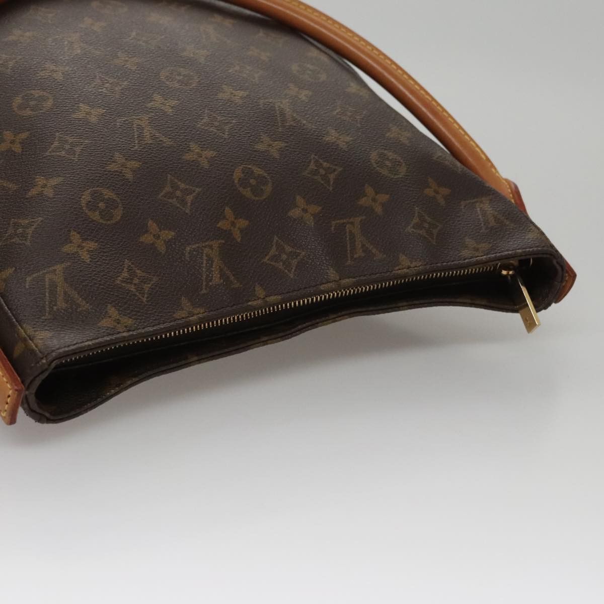 Louis Vuitton Looping Gm Brown Canvas Shoulder Bag (Pre-Owned) Size ONE SIZE - 13 Thumbnail