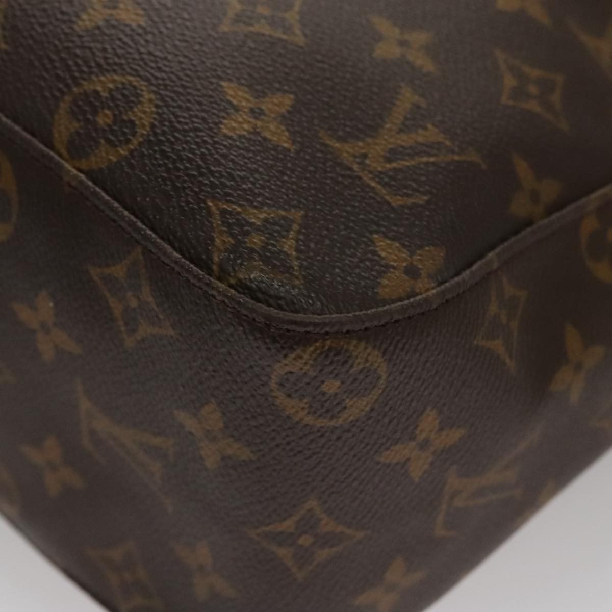 Louis Vuitton Looping Gm Brown Canvas Shoulder Bag (Pre-Owned) Size ONE SIZE - 9 Thumbnail