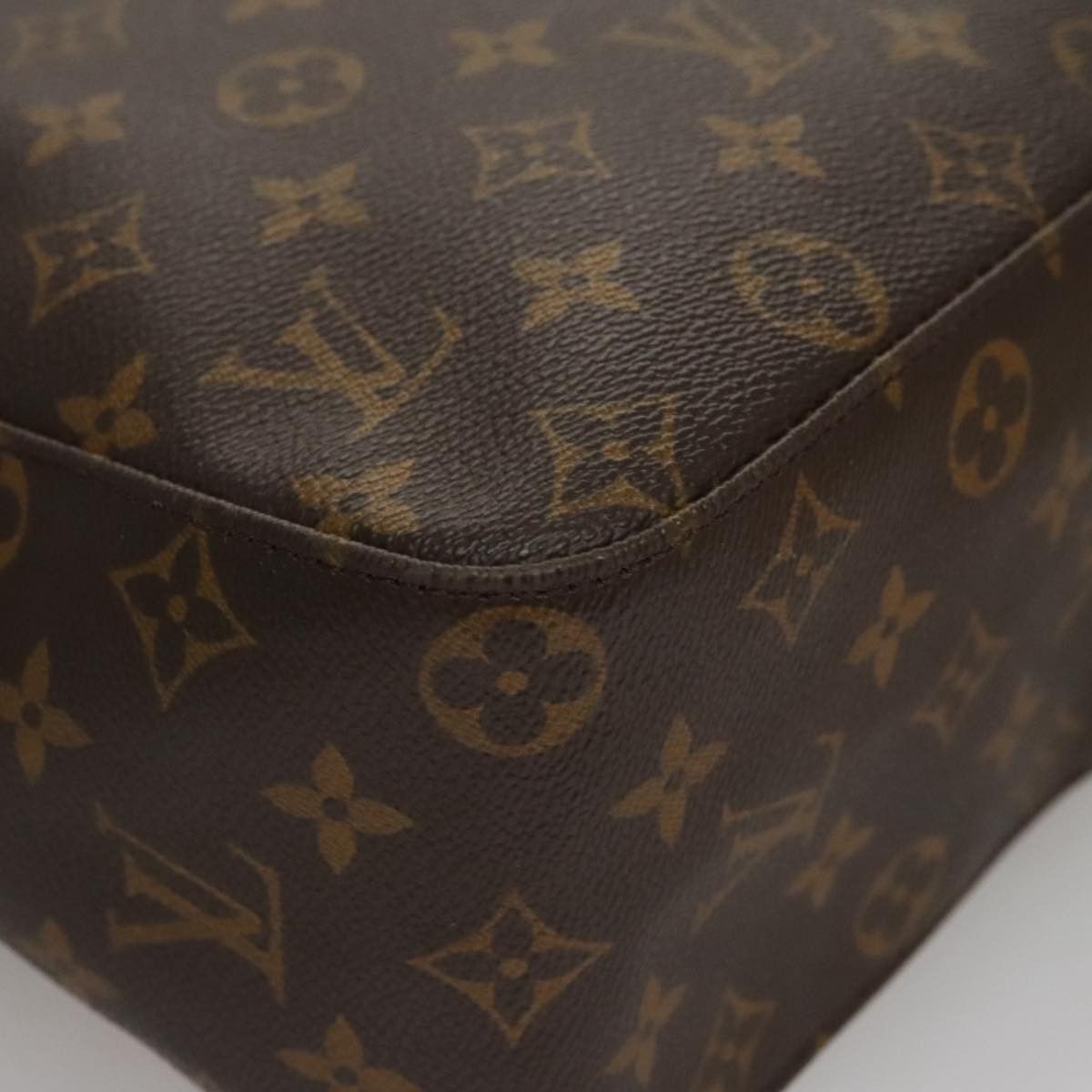 Louis Vuitton Looping Gm Brown Canvas Shoulder Bag (Pre-Owned) Size ONE SIZE - 8 Thumbnail