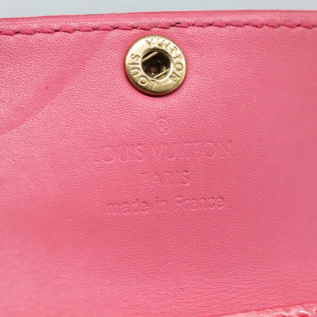 Louis Vuitton Ludlow Red Patent Leather Wallet (Pre-Owned) Size ONE SIZE - 11 Thumbnail