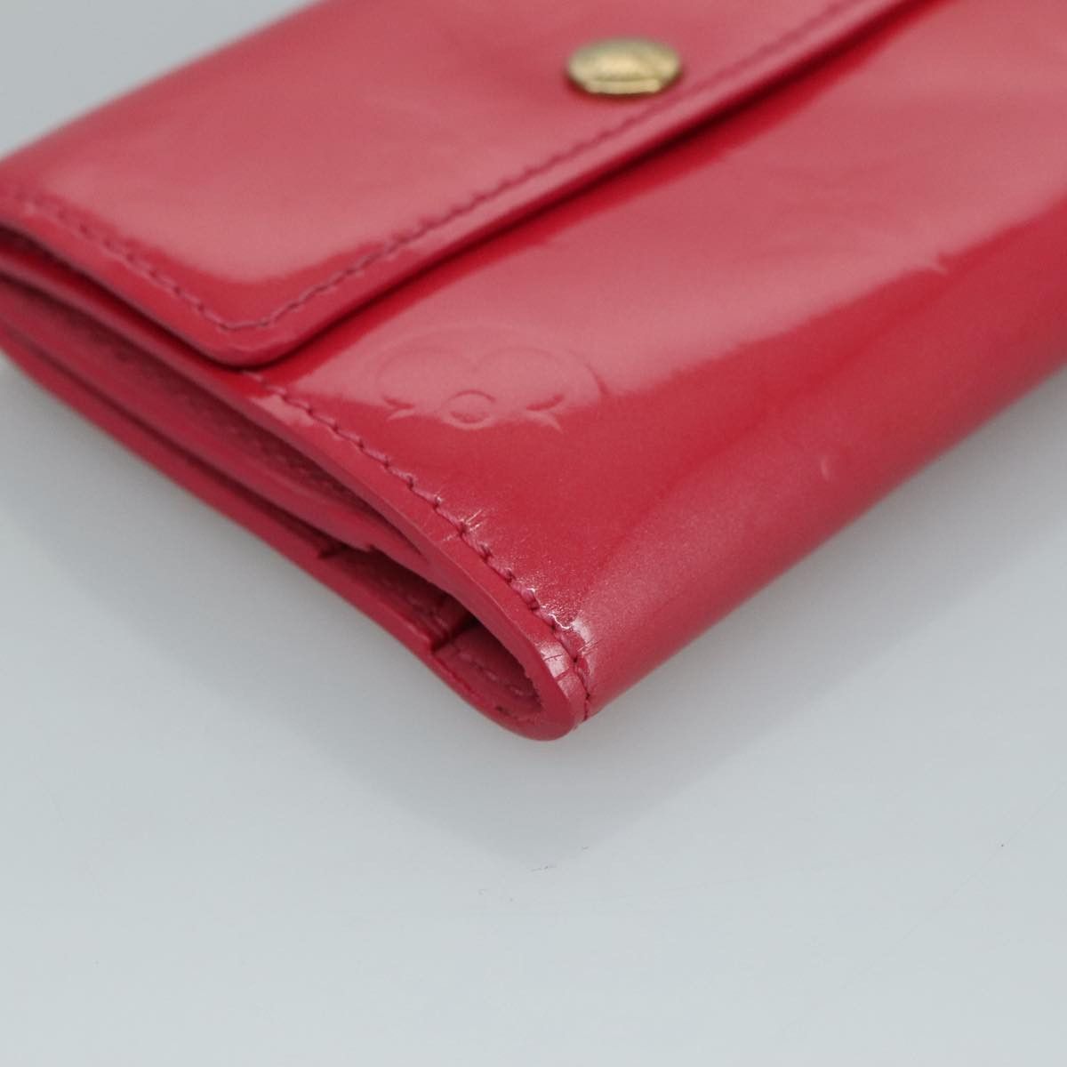 Louis Vuitton Ludlow Red Patent Leather Wallet (Pre-Owned) Size ONE SIZE - 6 Thumbnail