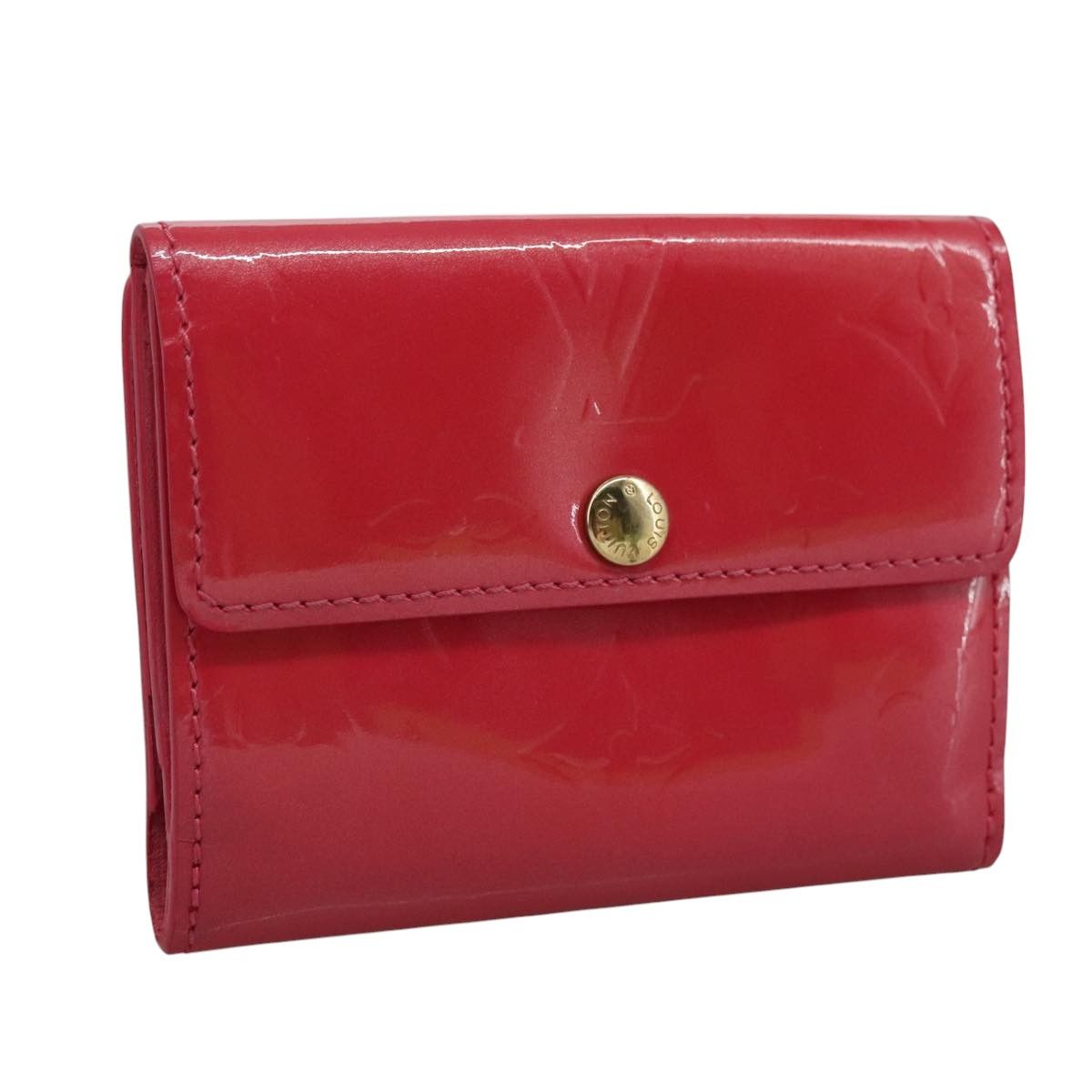 Louis Vuitton Ludlow Red Patent Leather Wallet (Pre-Owned) Size ONE SIZE - 12 Thumbnail