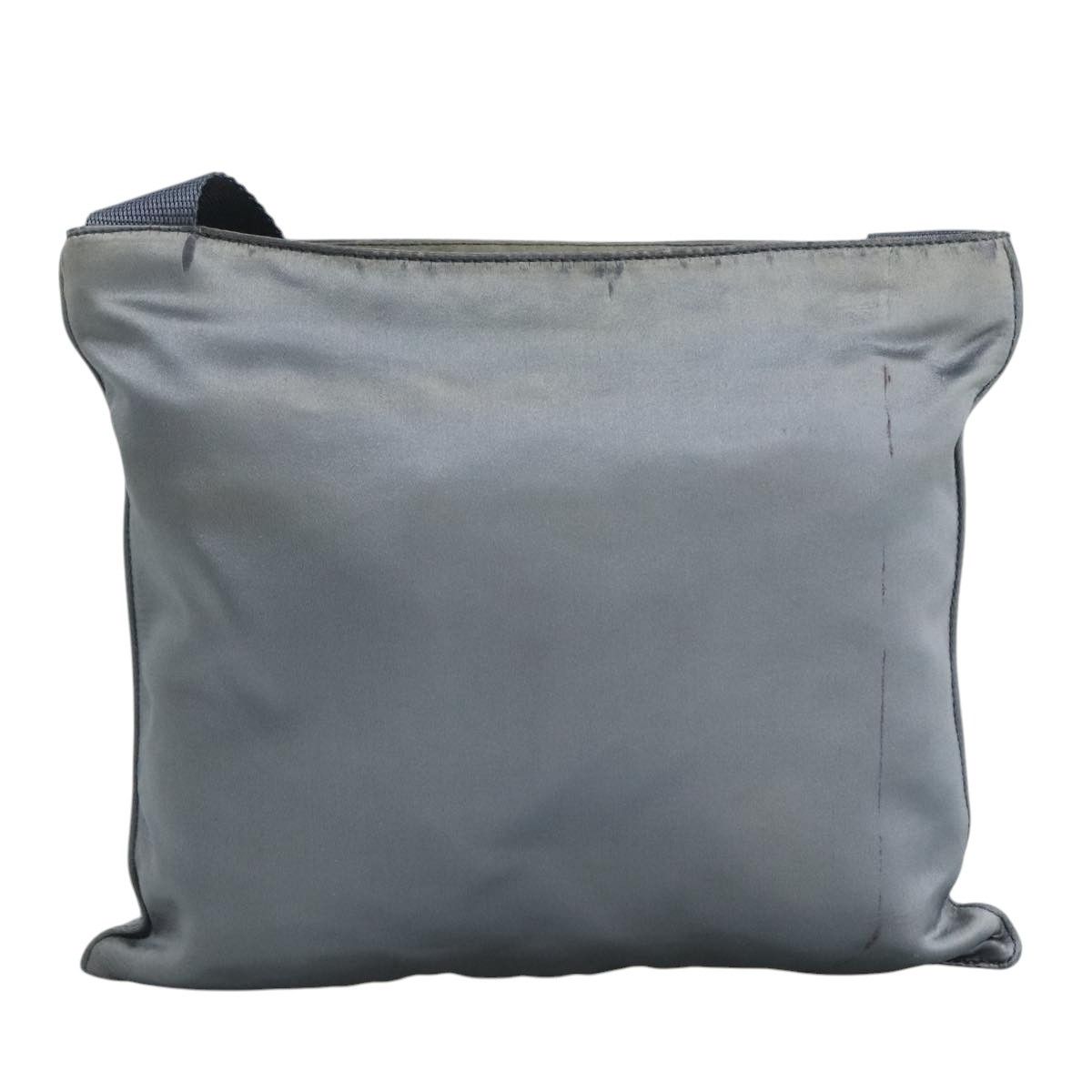 Prada Blue Silk Shoulder Bag (Pre-Owned) Size ONE SIZE - 2 Thumbnail