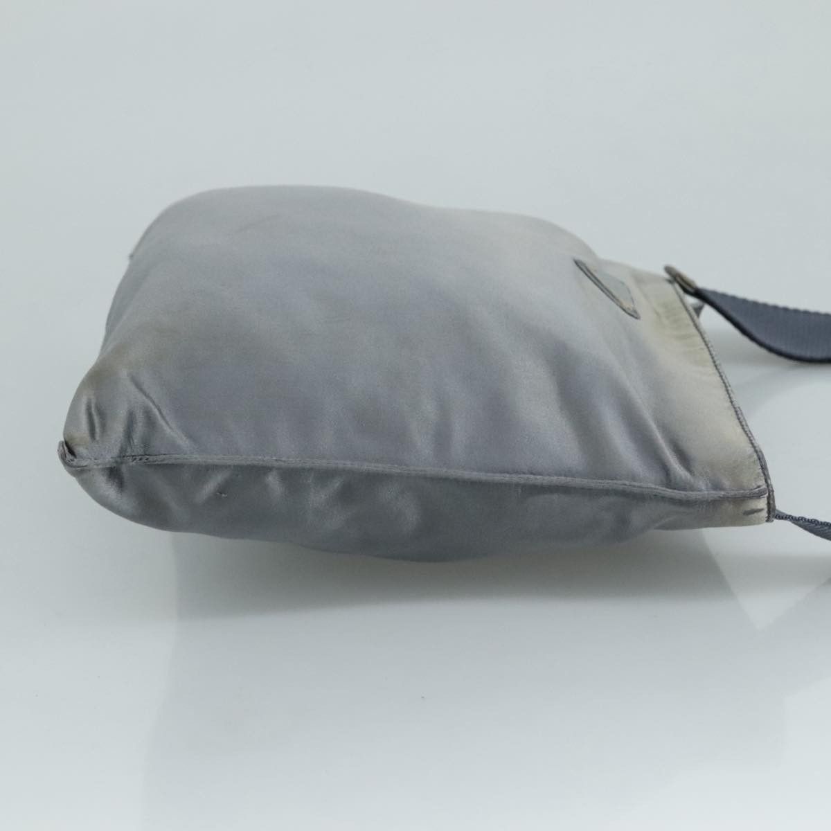 Prada Blue Silk Shoulder Bag (Pre-Owned) Size ONE SIZE - 3 Thumbnail