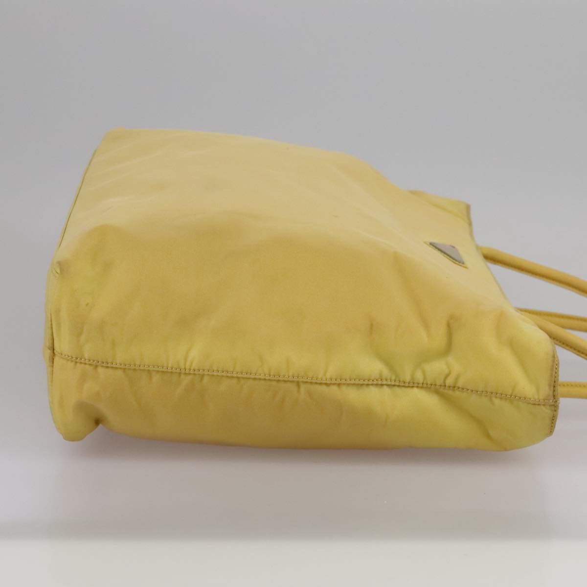 Prada Re-Nylon Yellow Metal Handbag (Pre-Owned) Size ONE SIZE - 4 Thumbnail