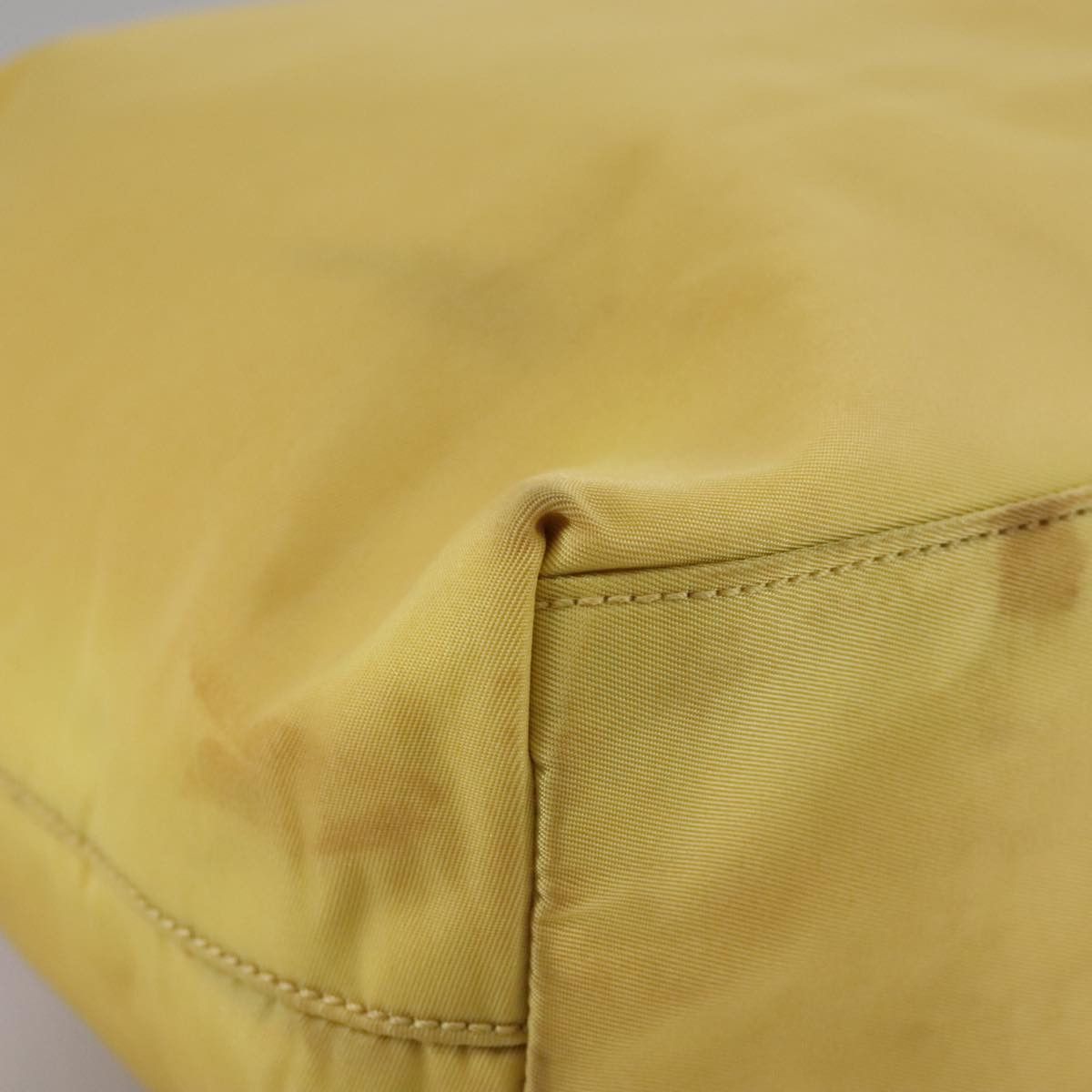 Prada Re-Nylon Yellow Metal Handbag (Pre-Owned) Size ONE SIZE - 7 Thumbnail