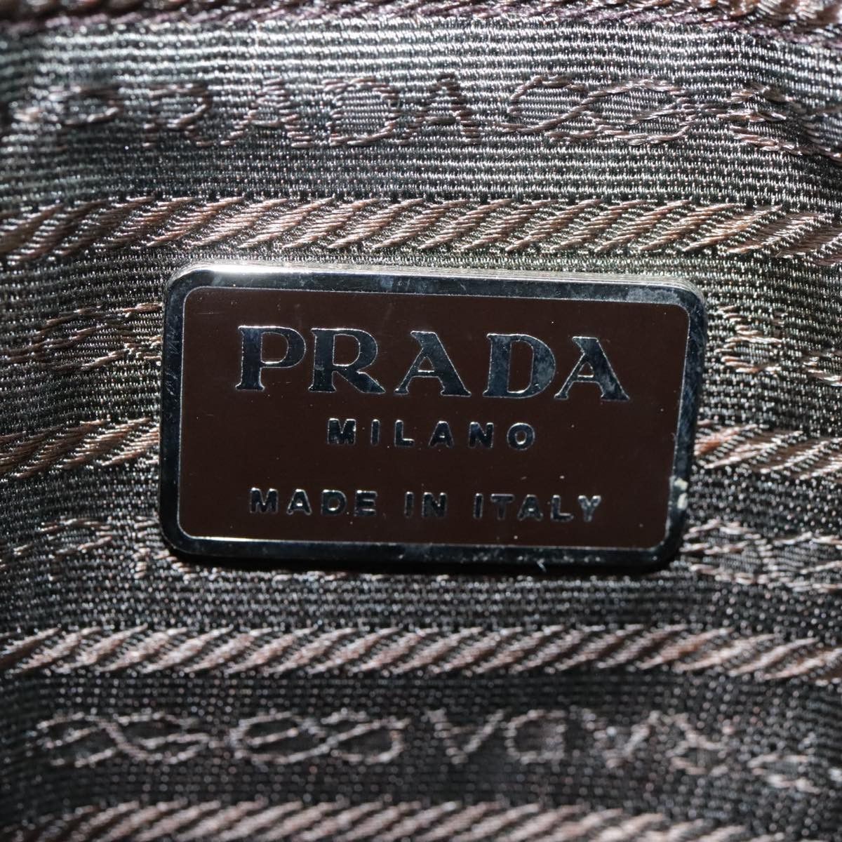 Prada Re-Nylon Yellow Metal Handbag (Pre-Owned) Size ONE SIZE - 15 Thumbnail
