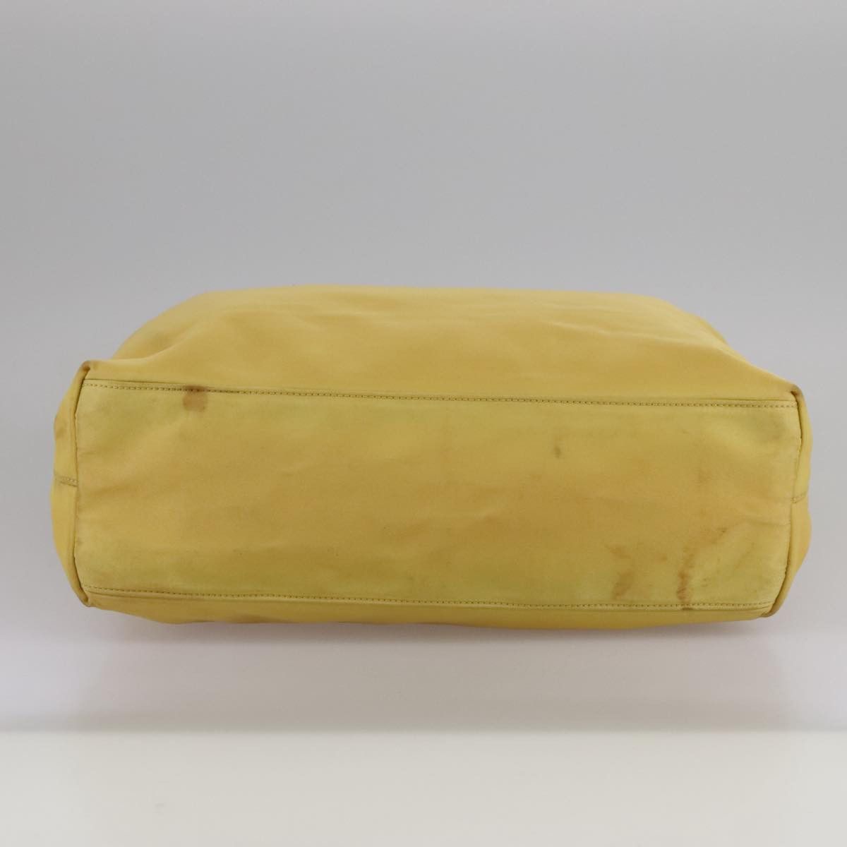 Prada Re-Nylon Yellow Metal Handbag (Pre-Owned) Size ONE SIZE - 19 Thumbnail