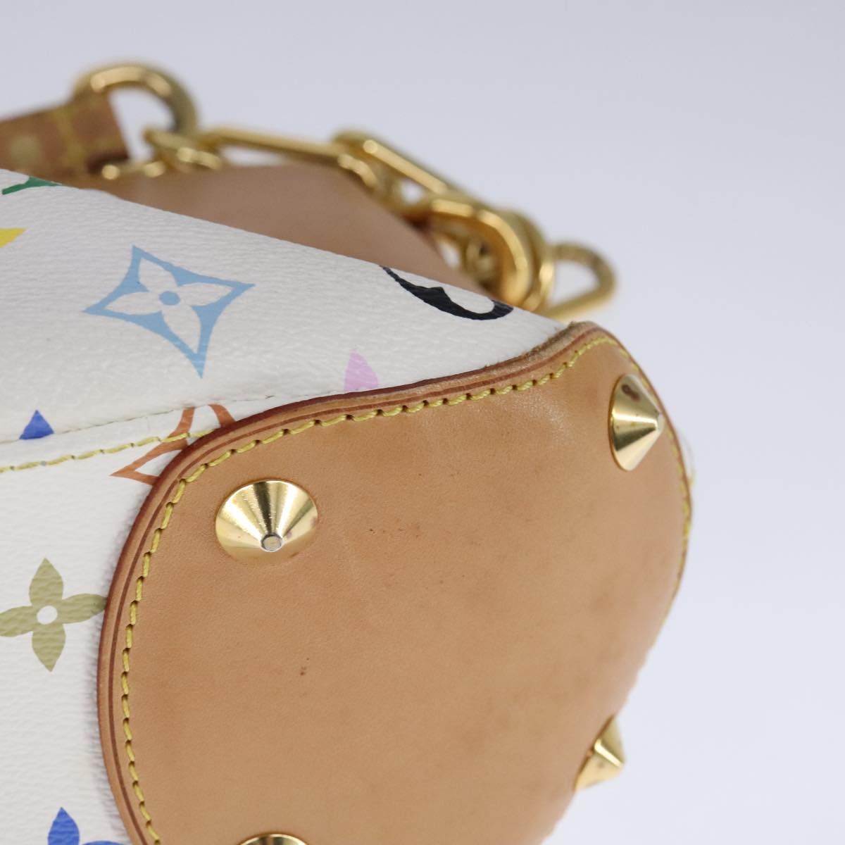 Louis Vuitton Judy White Canvas Shoulder Bag (Pre-Owned) Size ONE SIZE - 12 Thumbnail